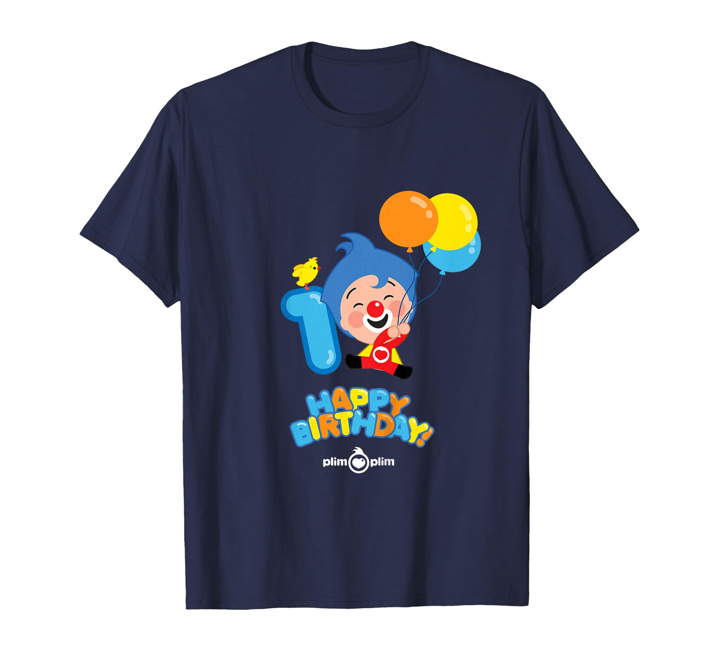 Kids Plim Plim The Kindness Hero - Happy Birthday T-Shirt