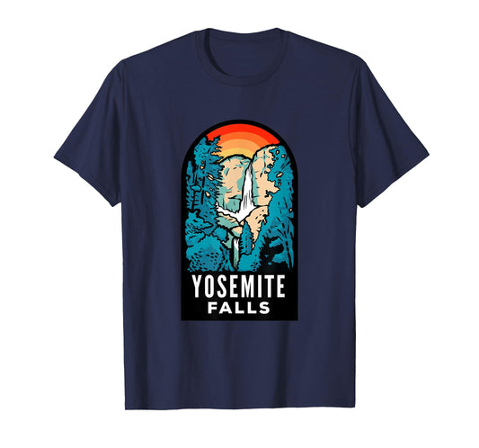 Yosemite Falls Retro T-Shirt