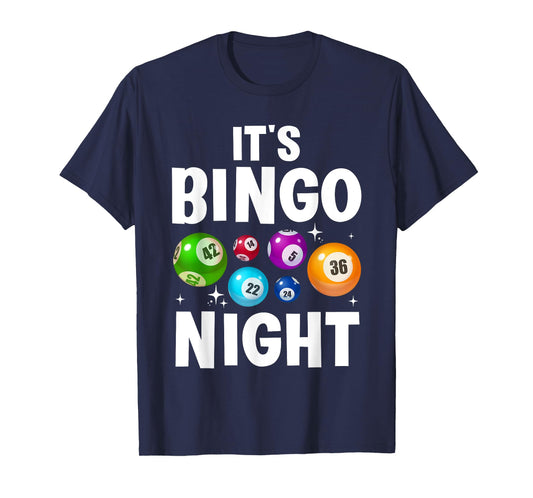 Bingo Night Novelty For Men Women Bingo Lover Bingo Player T-Shirt