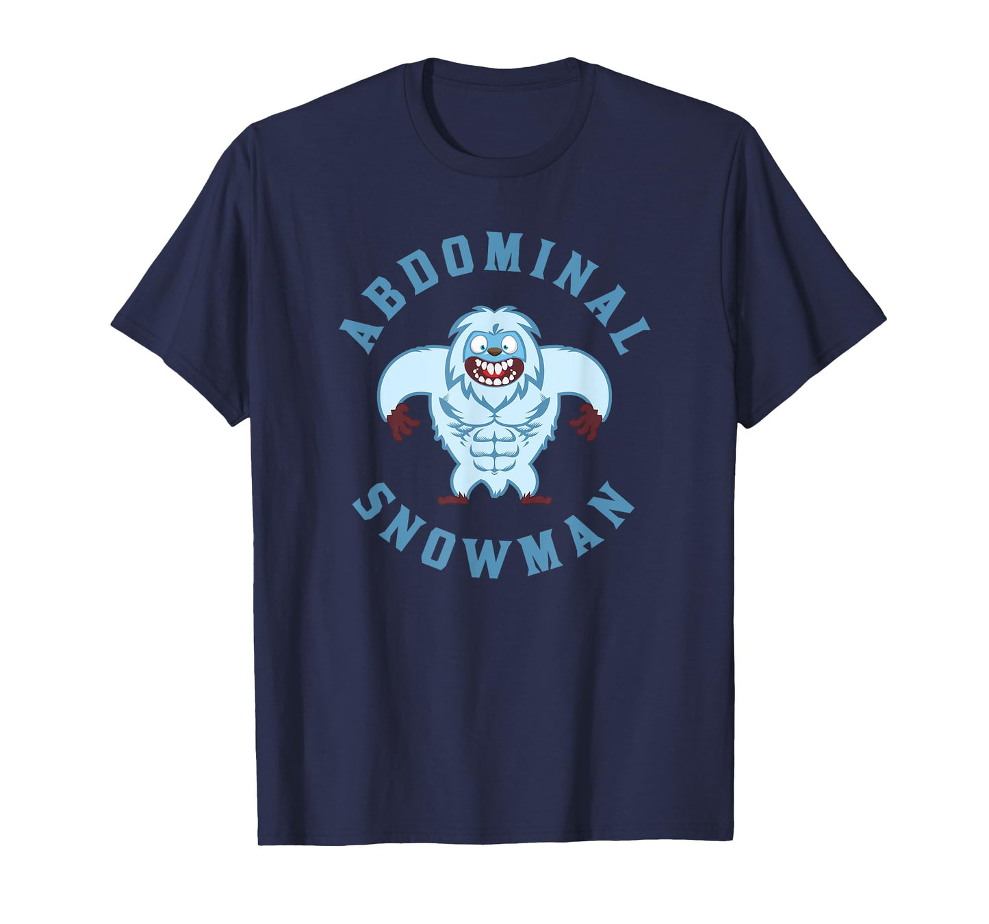 Winter Workout Gear Abdominal Snowman T-Shirt