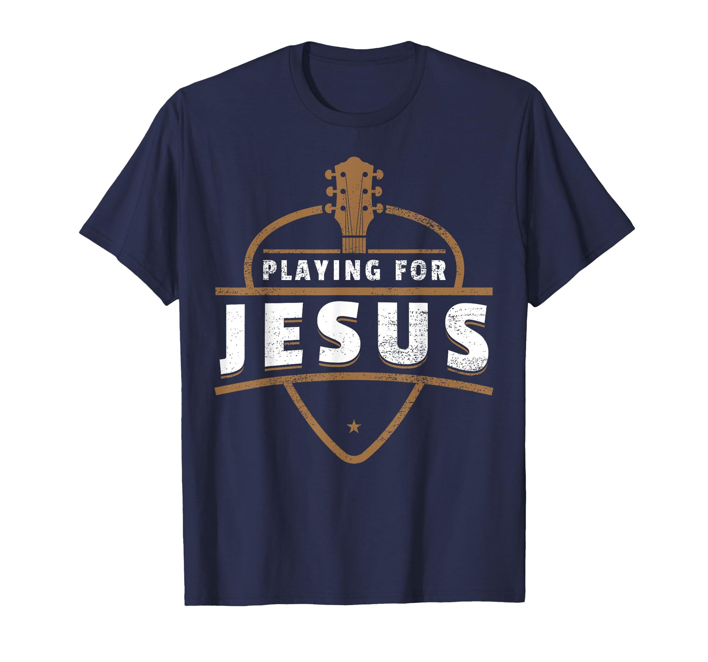 Guitar Playing For Jesus - Christian Guitarist T-Shirt