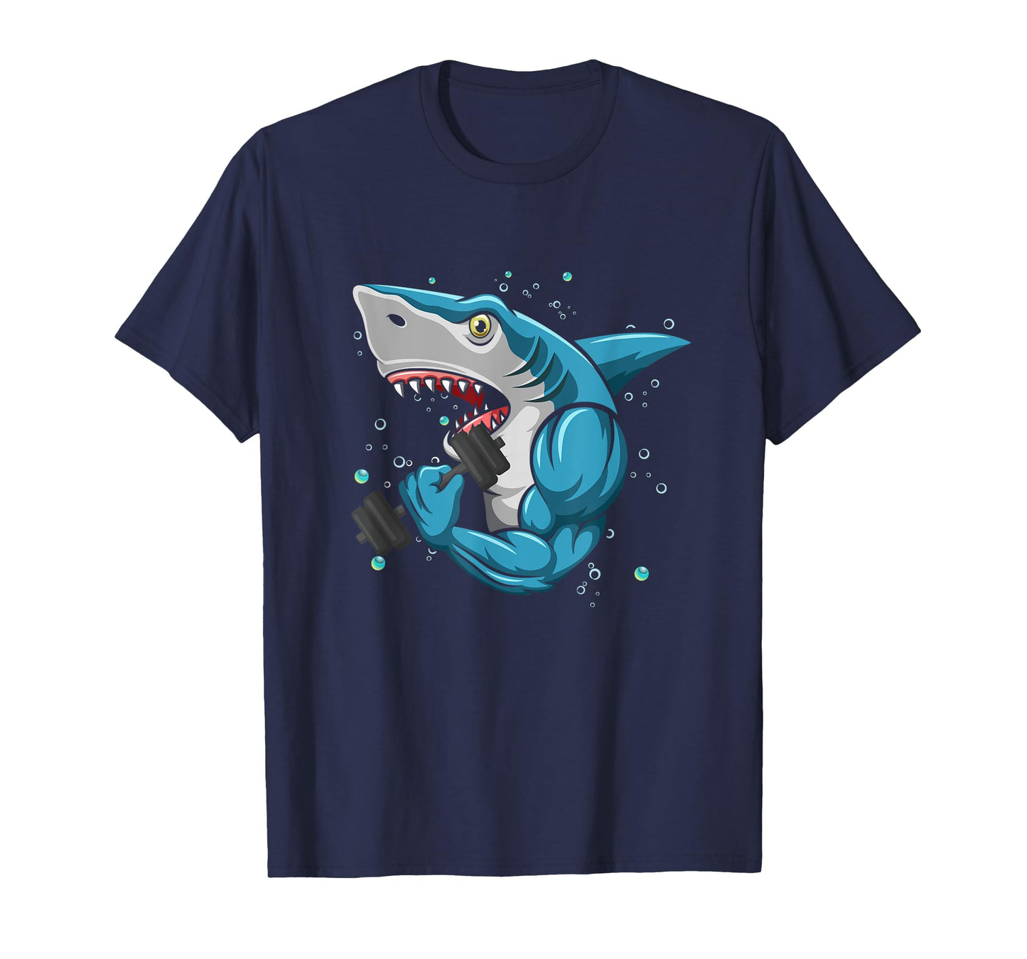 Shark Gym Powerlifting Weightlifting Bodybuilding T-Shirt