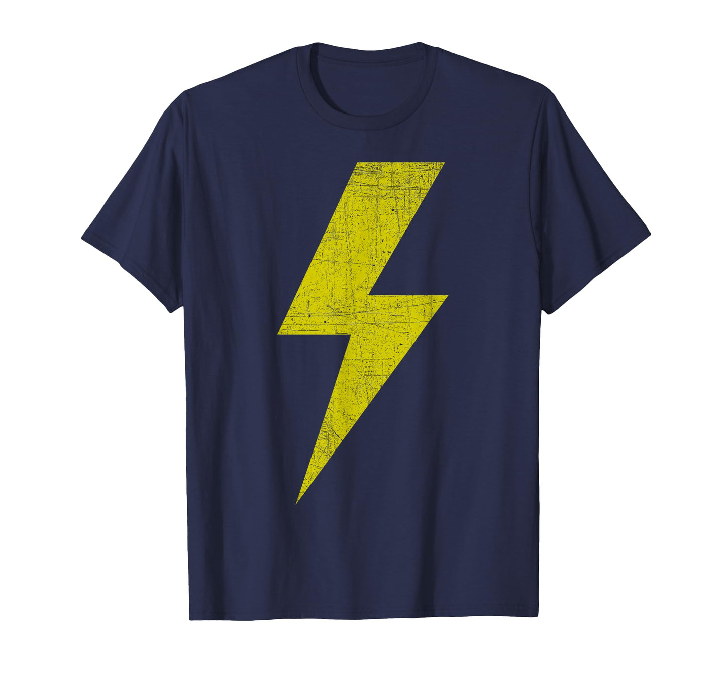 Yellow Team Bolt of Lightning Game Design T-Shirt