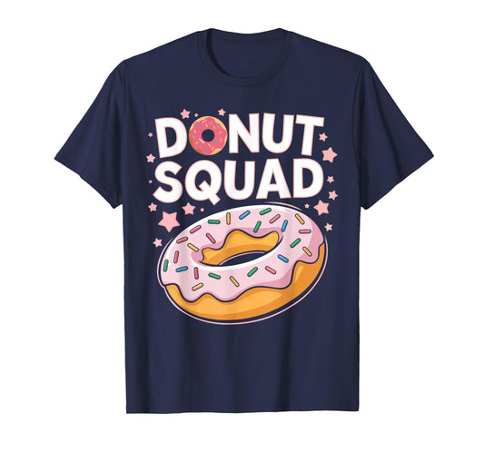 Donut Squad Shirt Doughnut Squad Kids Men Women Donut Lover T-Shirt