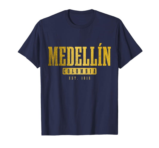 Medellin Colombia Pride Colombian Souvenir T-Shirt