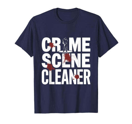 Crime Scene Cleaner - Costume Party Halloween T-Shirt