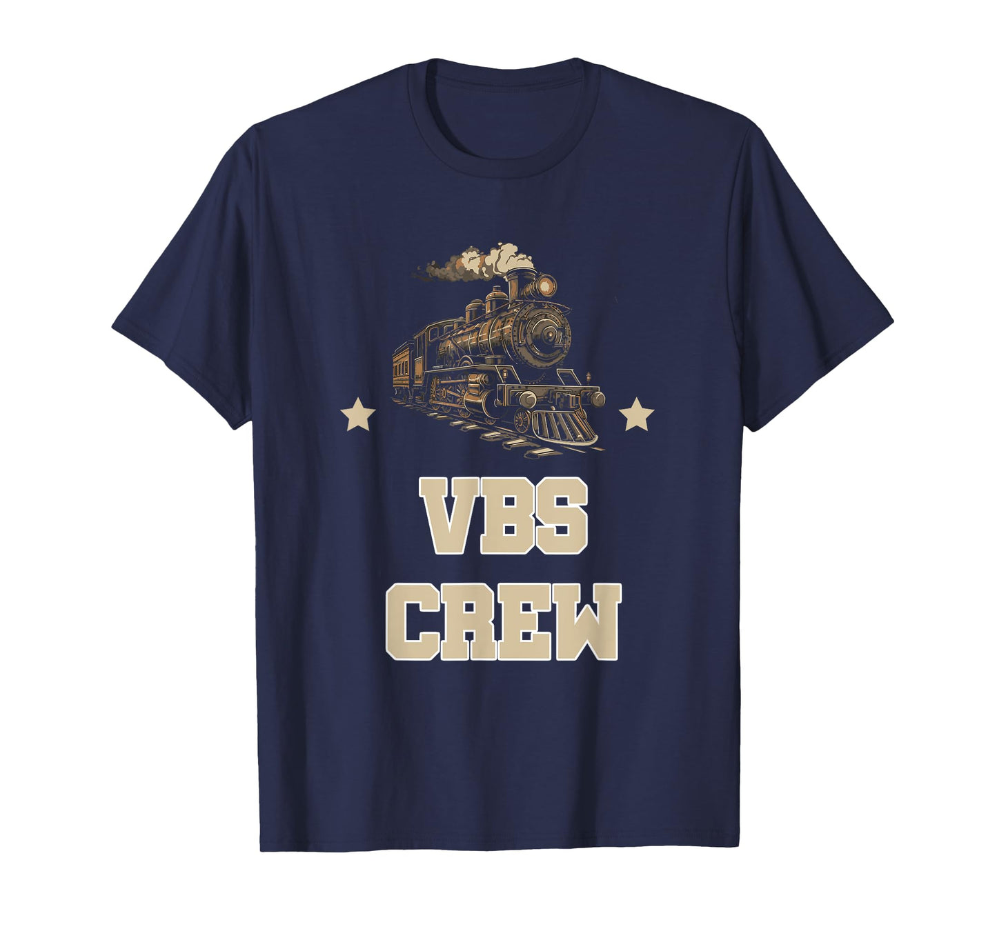 I Love VBS 2025 Vacation Bible School Railroad VBS Team T-Shirt