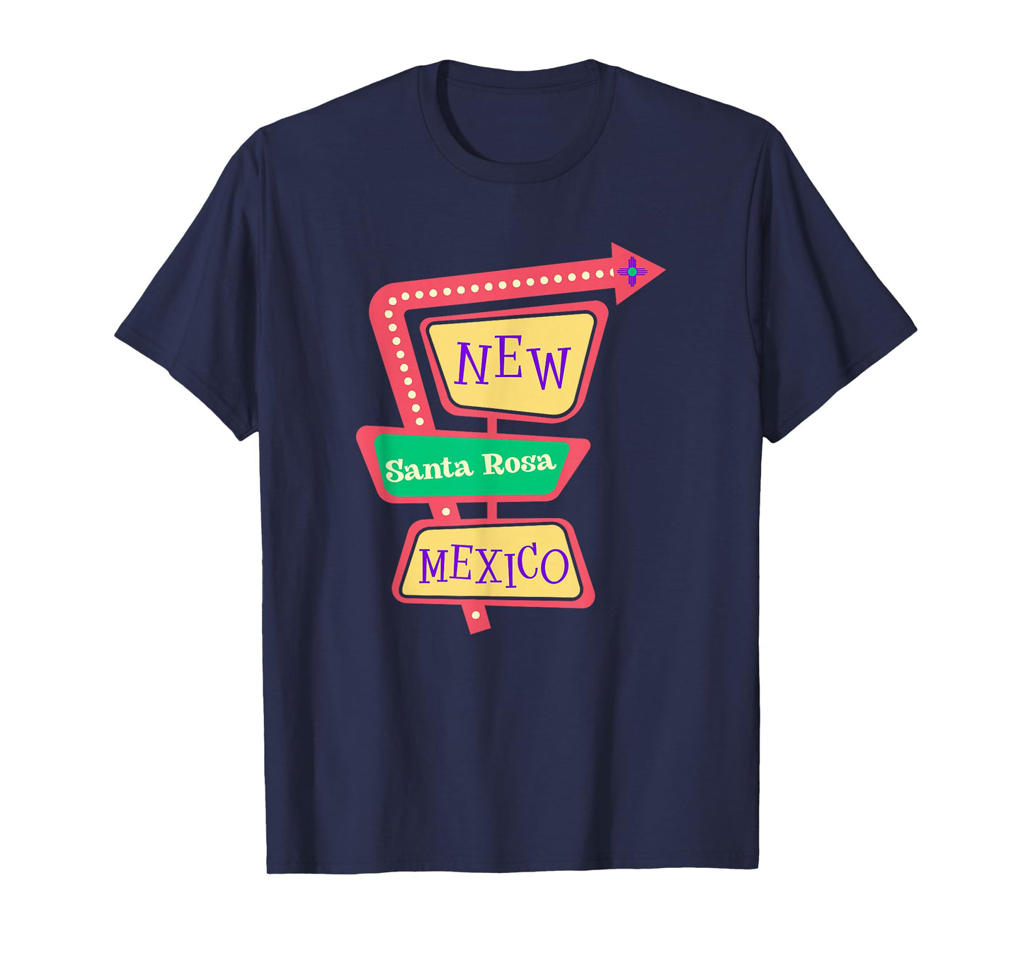 Santa Rosa New Mexico NM Retro Vintage Mid Century Modern T-Shirt