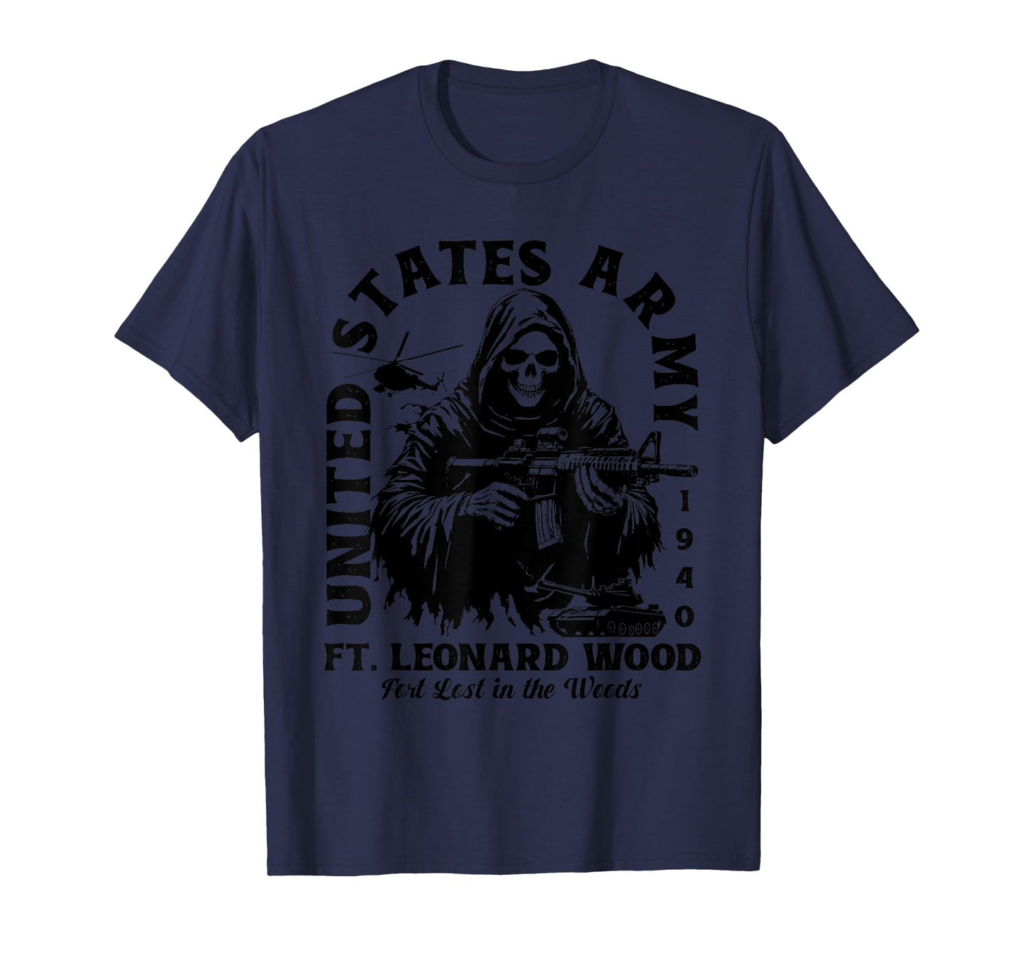 Fort Leonard Wood US Military Base Missouri MO Veteran Gifts T-Shirt