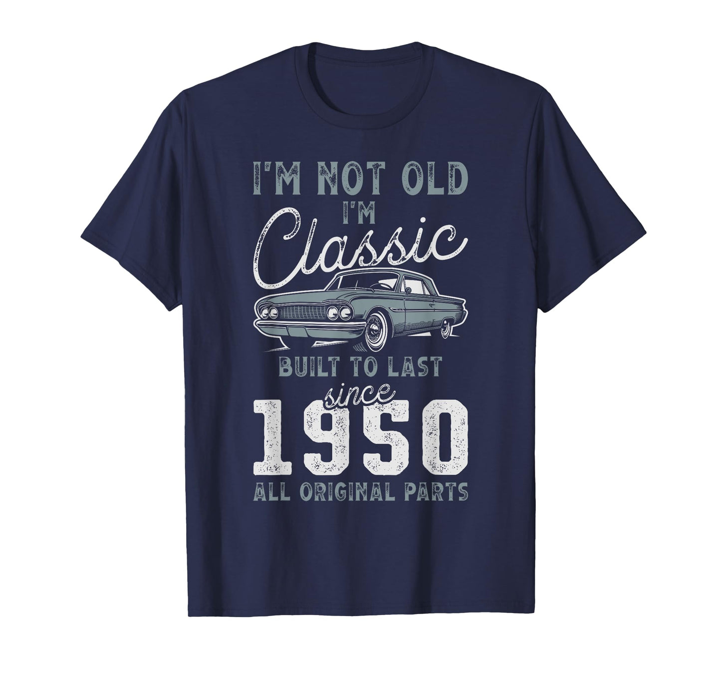 1950 Classic Car 75th Birthday T-Shirt