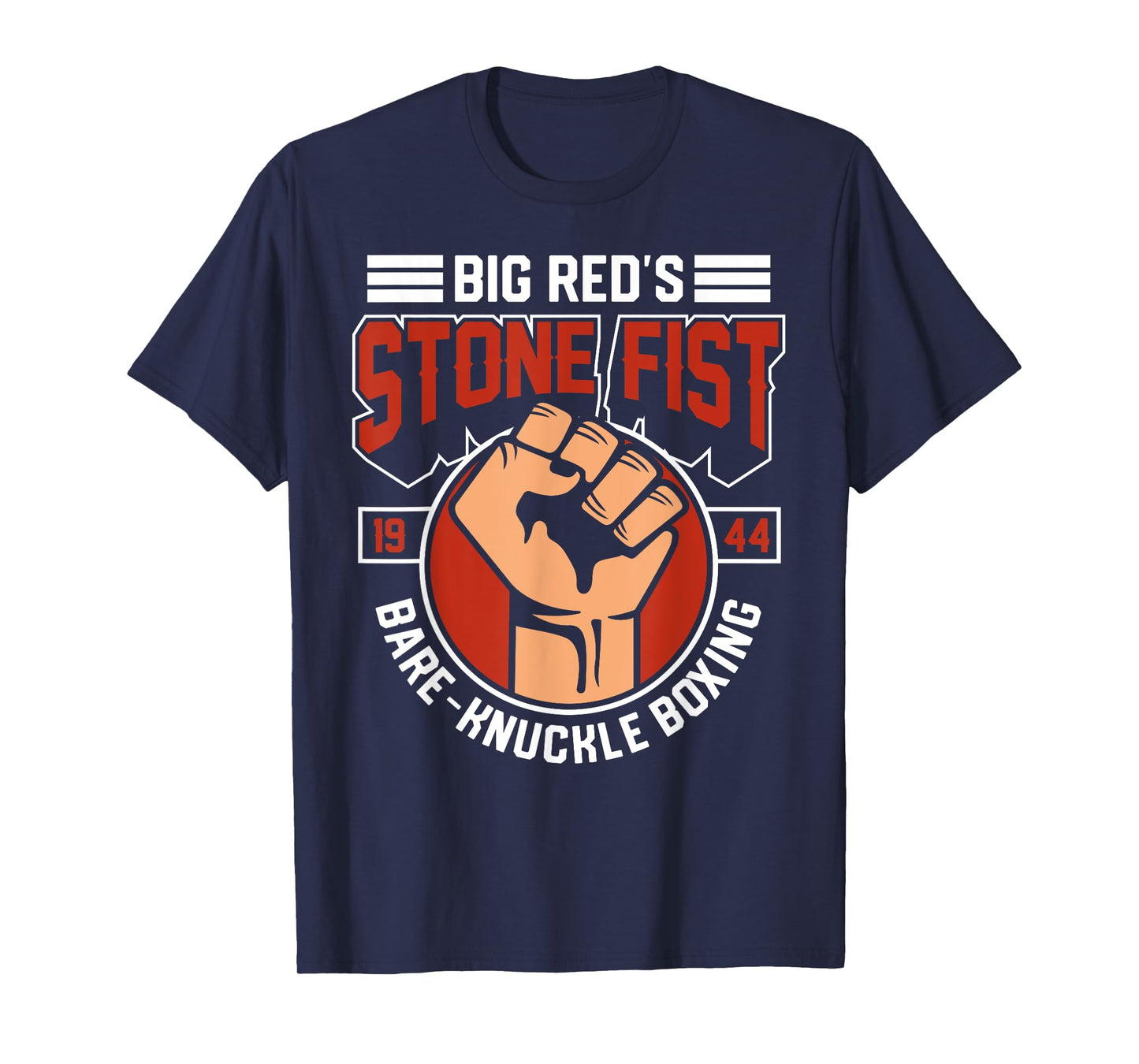 Bare-Knuckle Boxing Club Fighter Training Gym Stone Fist T-Shirt