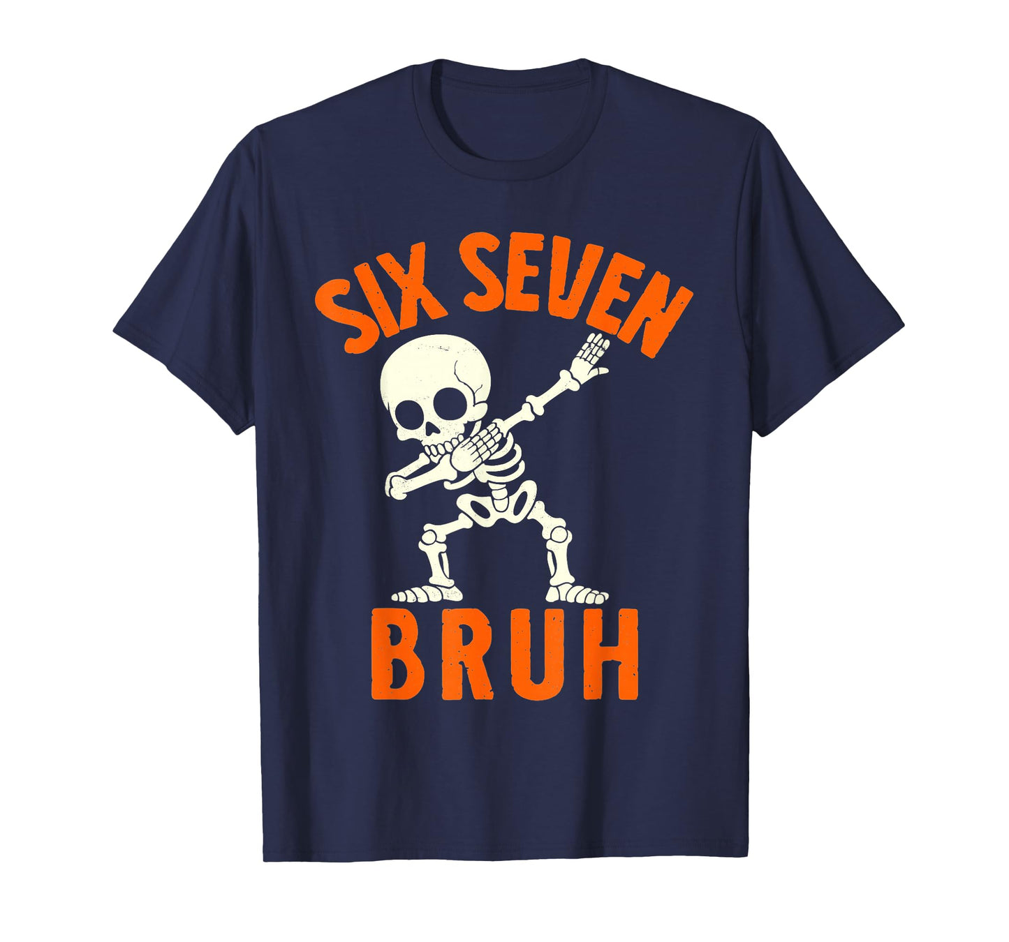 67 Meme 6 7 Halloween Dabbing Six Seven Bruh Funny Boys Kids T-Shirt