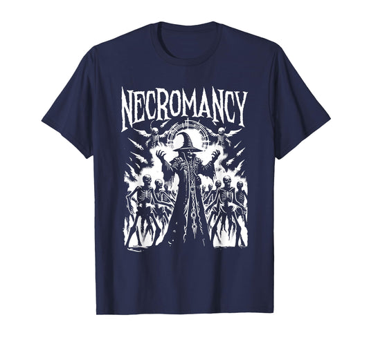 Necromancer - Vintage Creepy Monster Halloween Lover T-Shirt