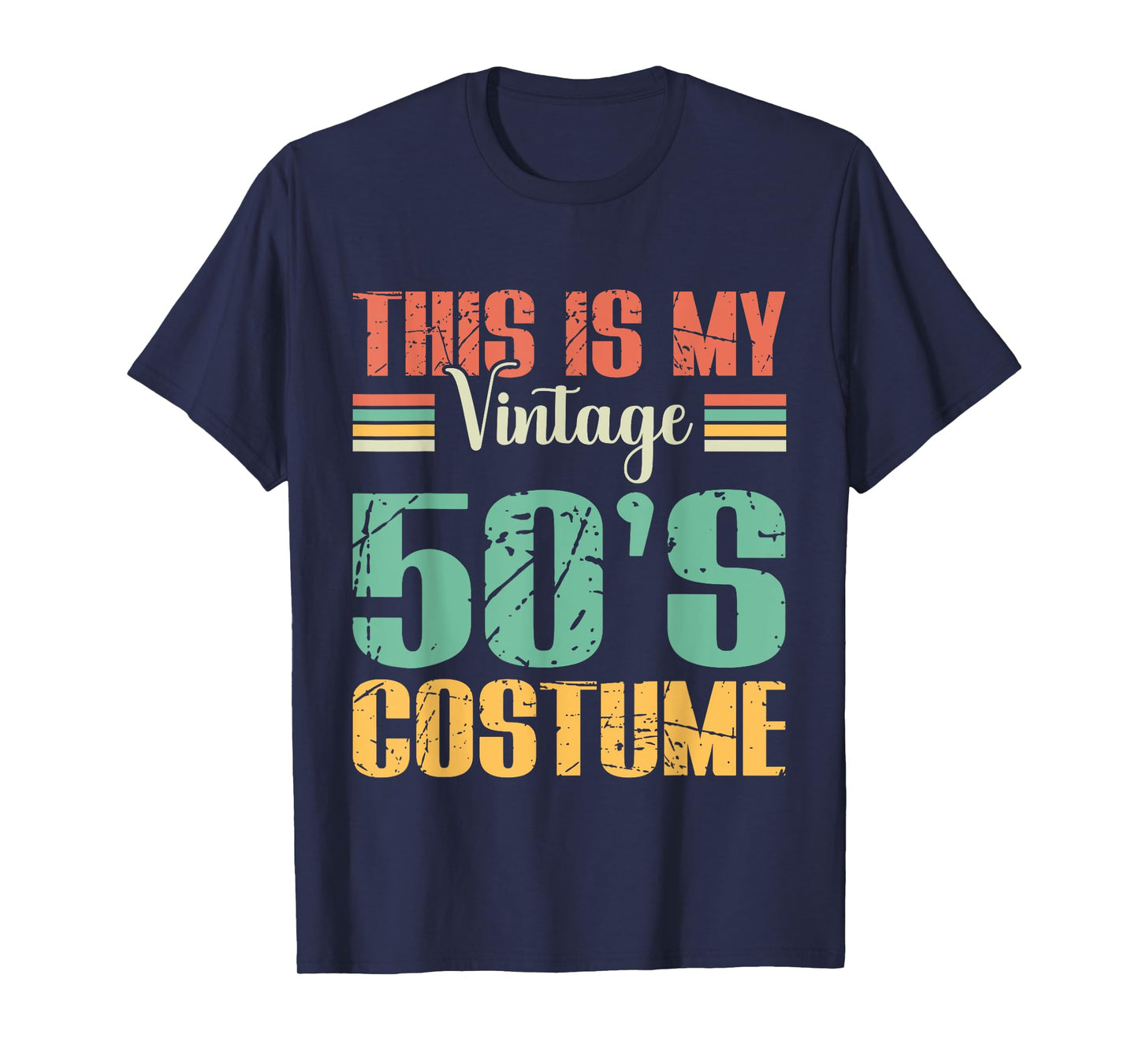 This Is My 50s Costume Retro Vintage Party T-Shirt