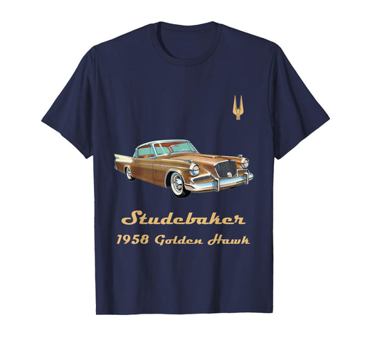 1958 Studebaker Golden Hawk Antique Vintage Car T-Shirt