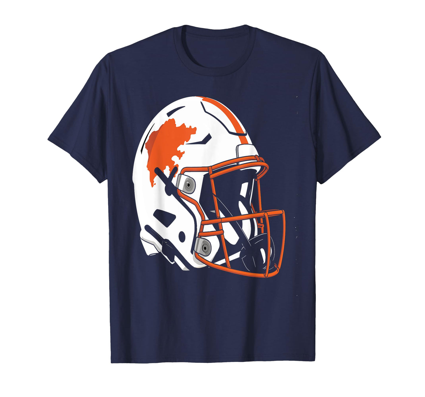 Vintage Football Helmet Retro Sports Fan Tee T-Shirt