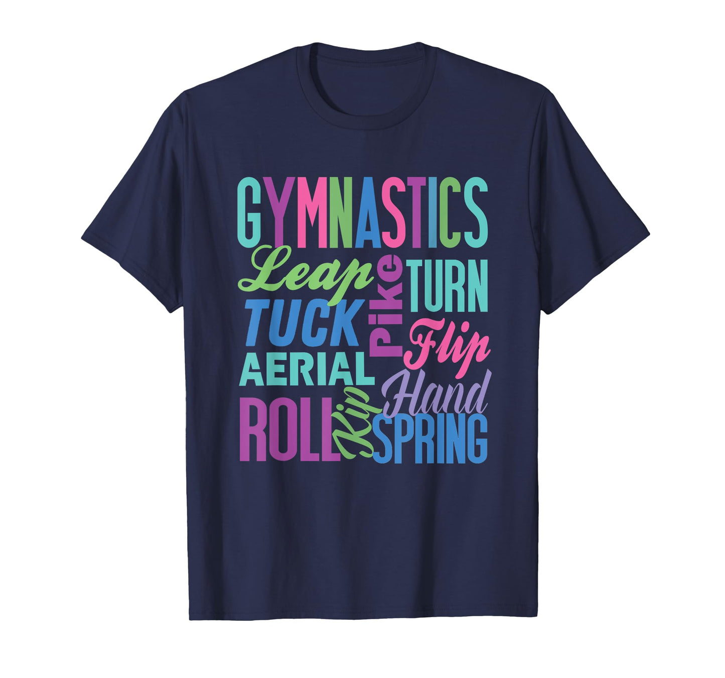 Cute Gymnastics Shirt Gymnast Gifts Gymnastic Clothes Girls T-Shirt