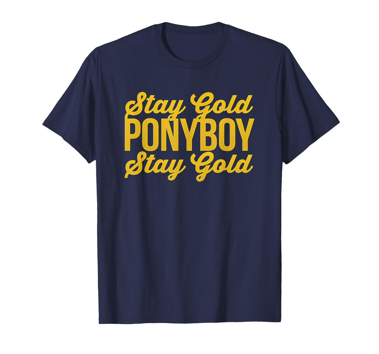 Stay Gold Pony Boy Stay Gold 1983 Vintage T-Shirt