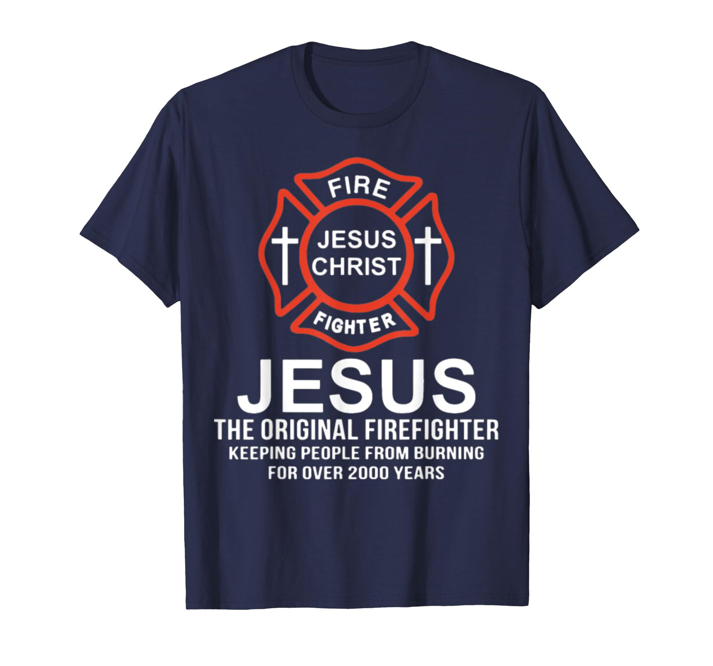Fire Jesus Christ Fighter Jesus The Original Firef T-Shirt