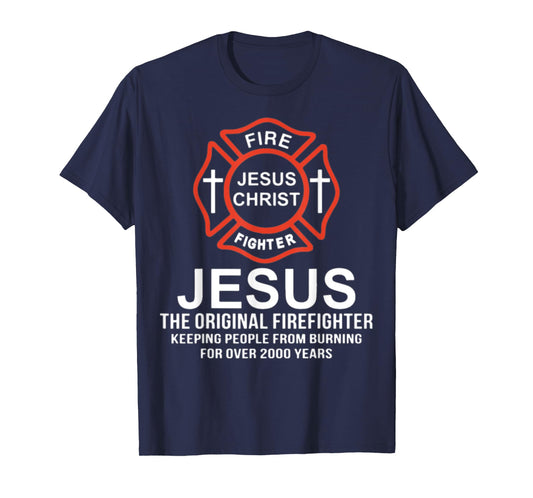 Fire Jesus Christ Fighter Jesus The Original Firef T-Shirt