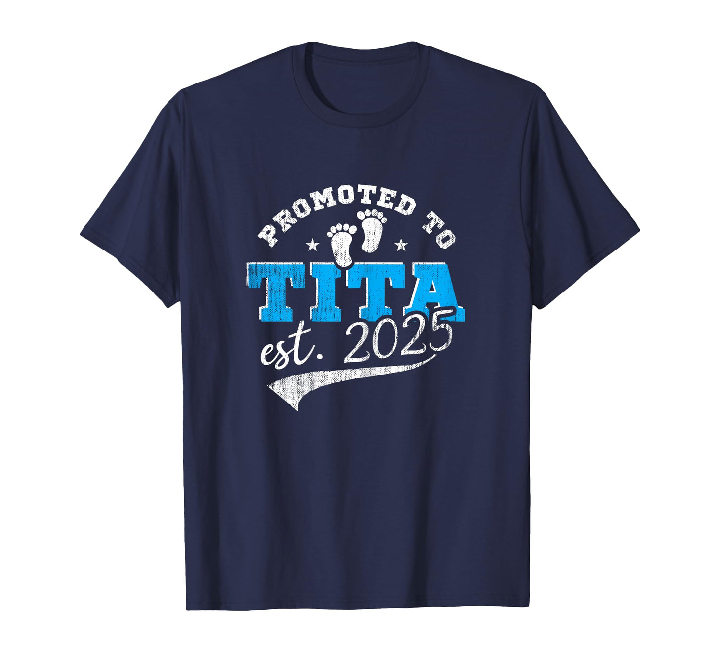 Promoted To Tita 2025 New Filipino Aunt Vintage T-Shirt