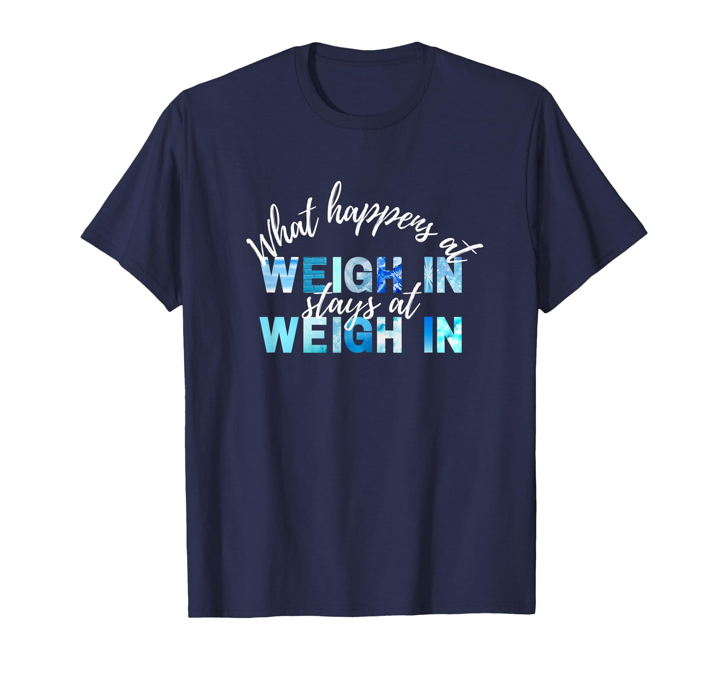 Funny World of Weight Loss Slimming Watcher Weigh In Day T-Shirt