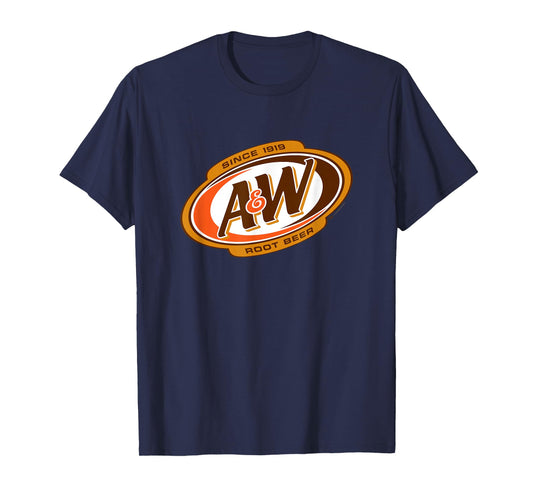 A&W Root Beer Since 1919 Retro Soda Badge T-Shirt