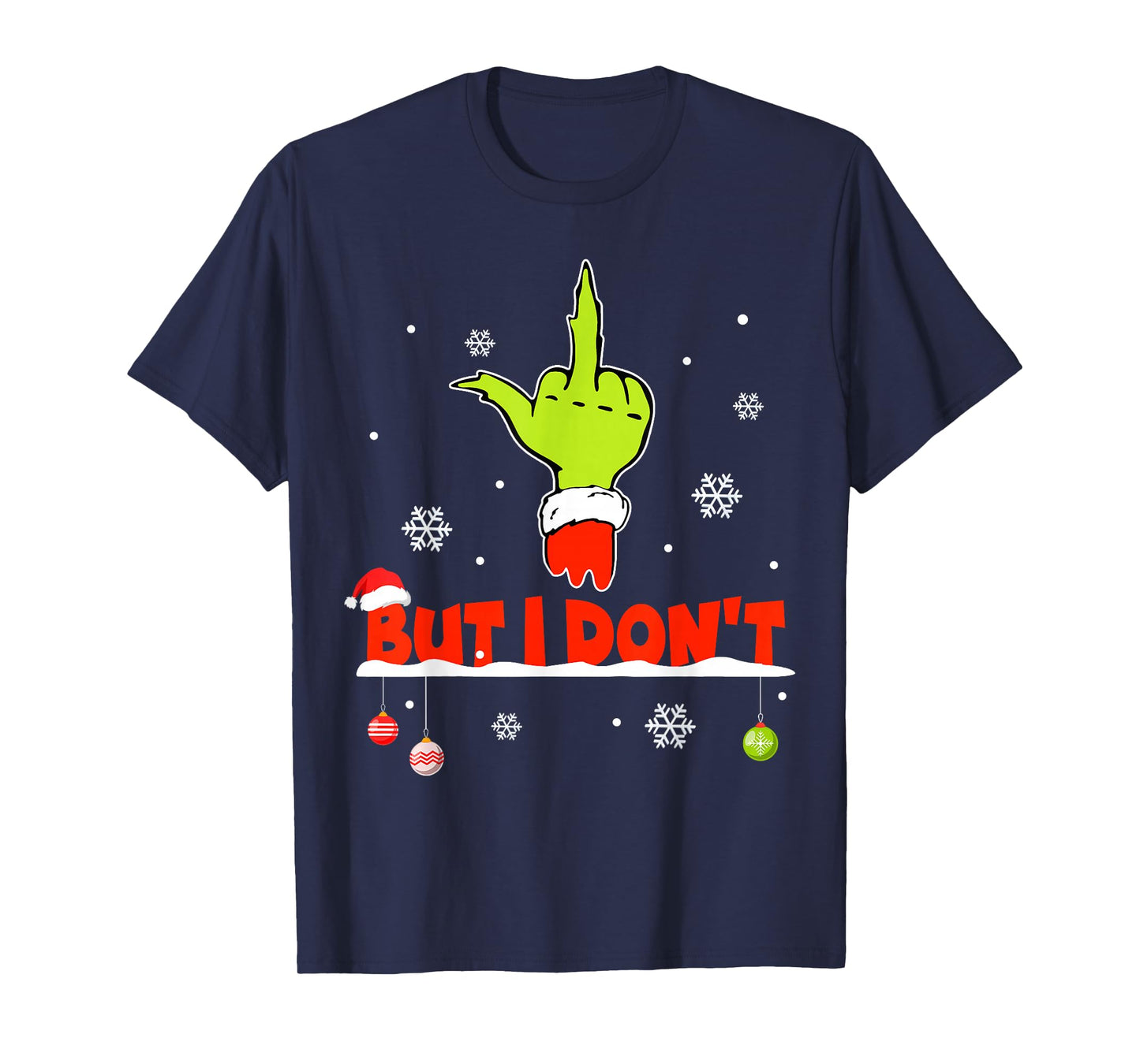 I Love Matching Christmas Shirts But I Don't Xmas Couples T-Shirt