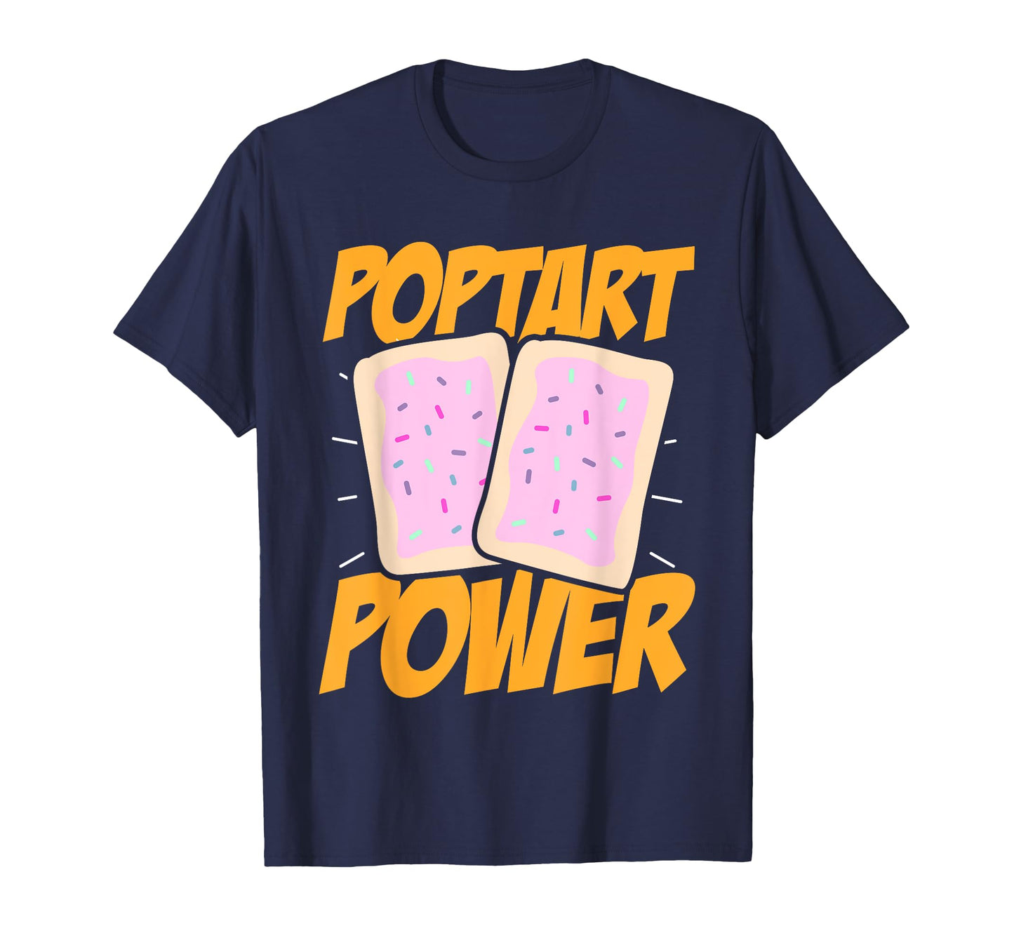 Poptart Power Frosted Toaster Pastry Gym Exercise T-Shirt