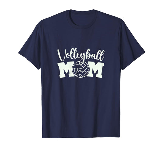 Volleyball Mom Cute Mom Life Volleyball Practice Cheer Mom T-Shirt
