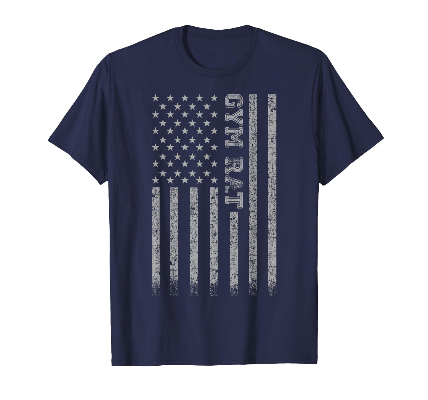 Gym Rat American Flag T-Shirt