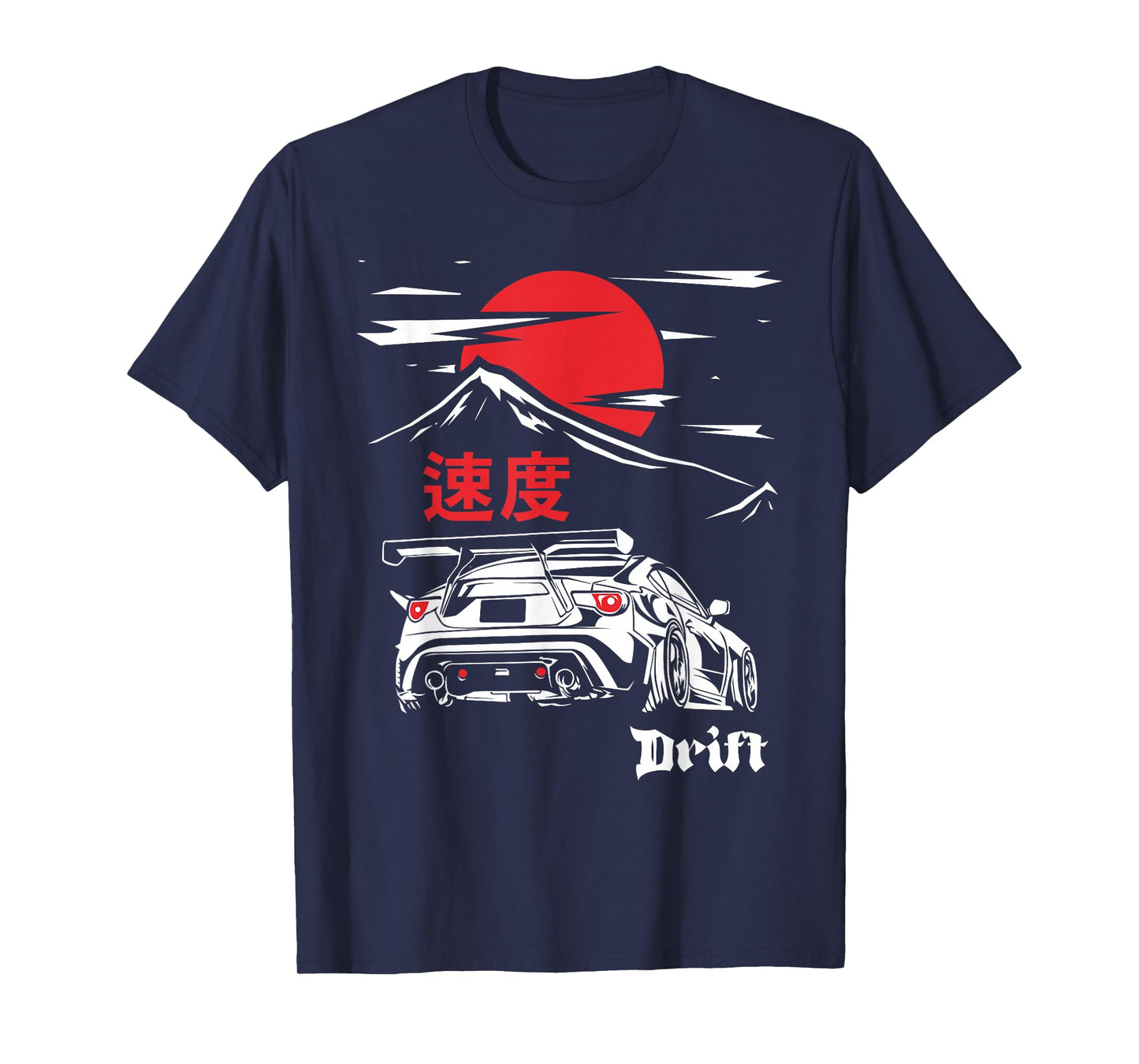 JDM Tokyo Japan Drift Race Car Tuning Retro Vintage Graphic T-Shirt