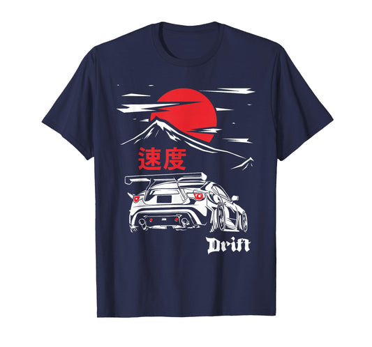 JDM Tokyo Japan Drift Race Car Tuning Retro Vintage Graphic T-Shirt