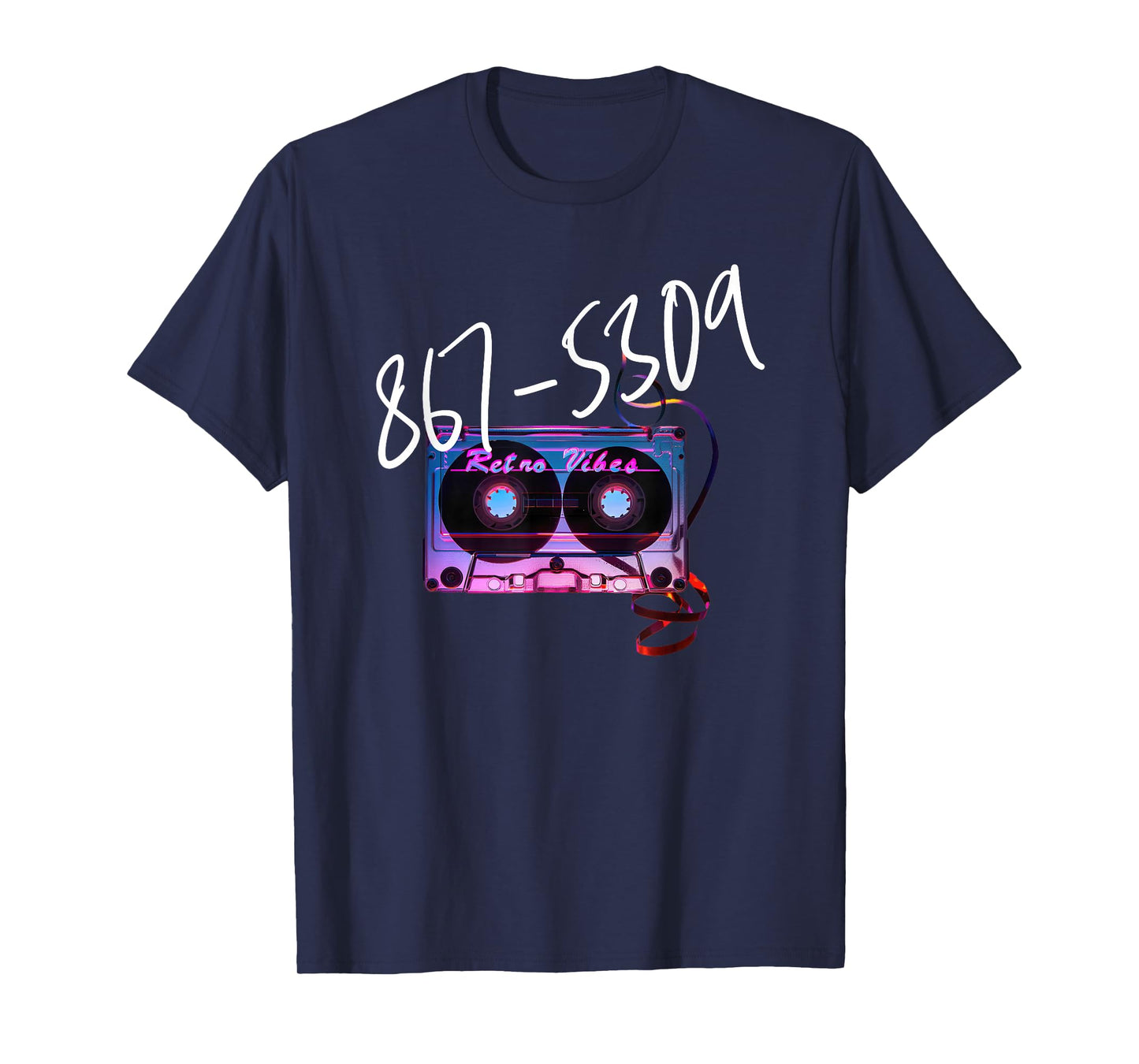 867-5309 Retro Vibes 80's Jenny Tee T-Shirt