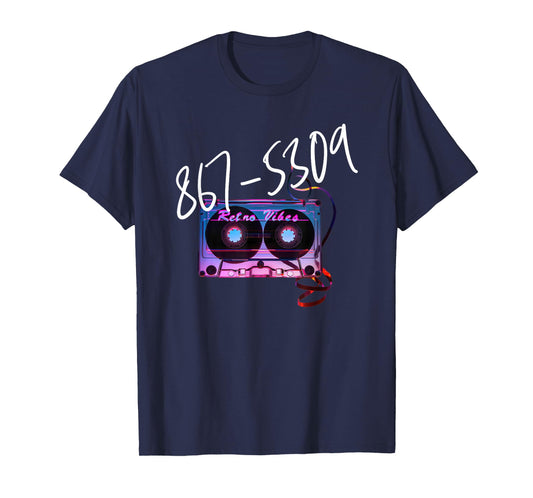 867-5309 Retro Vibes 80's Jenny Tee T-Shirt