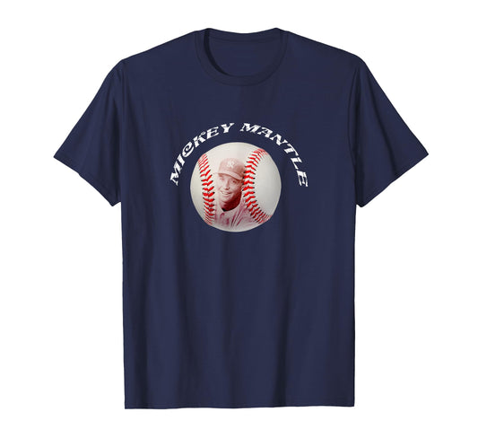 Mickey Mantle_Baseball_002 T-Shirt