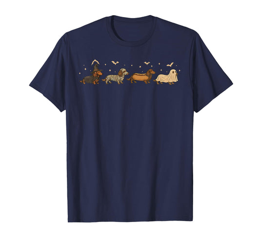 Dachshund Lover Dog Halloween Party Wear T-Shirt