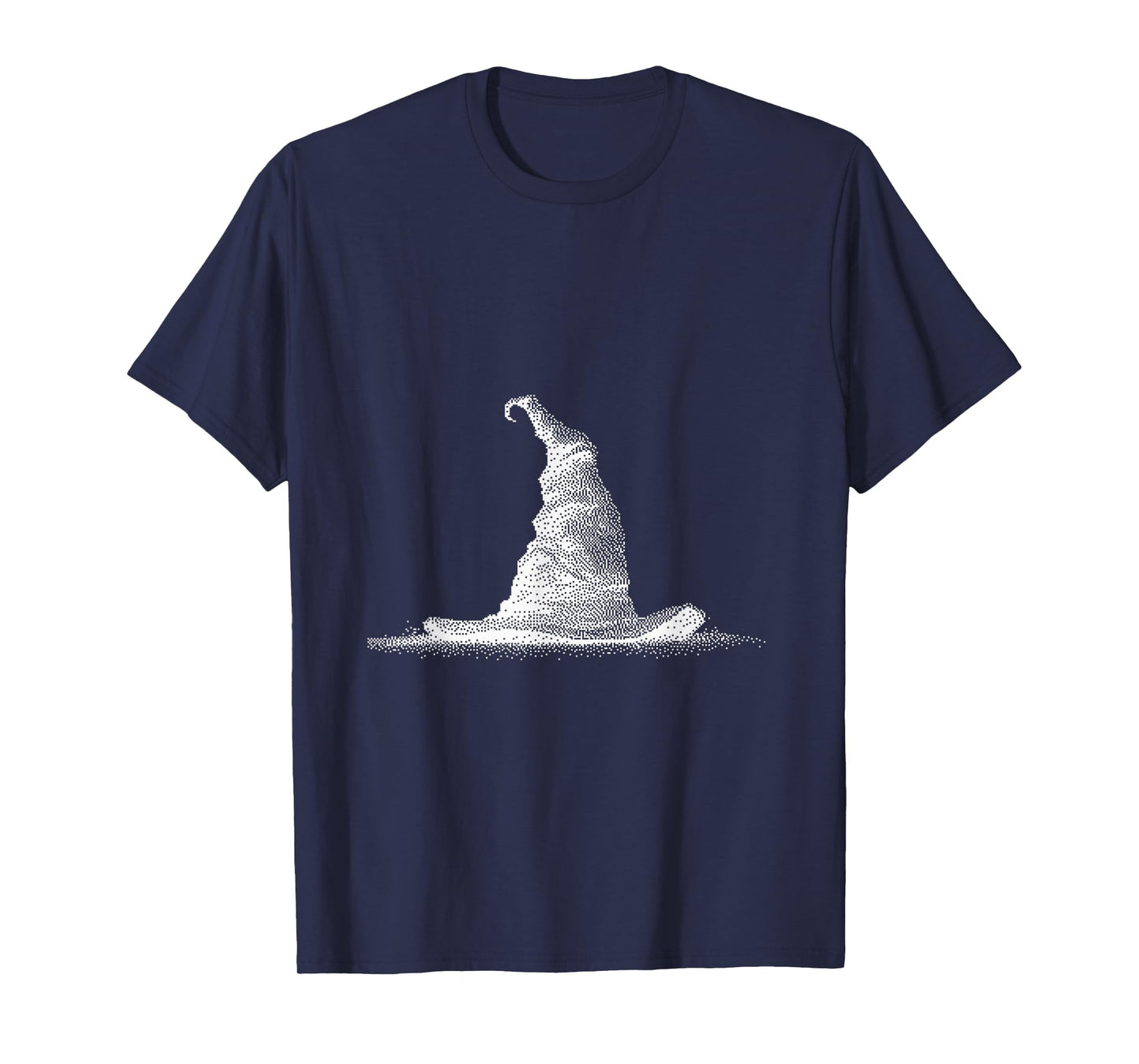 Spooky Witch Hat Occult Halloween Art T-Shirt
