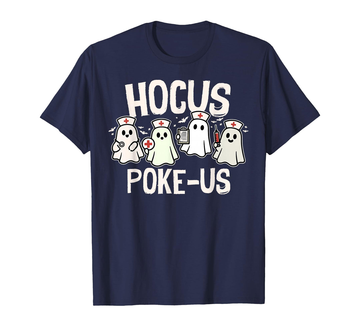 Hocus Poke-Us Halloween Medical Lab Tech Spooky Season Nurse T-Shirt