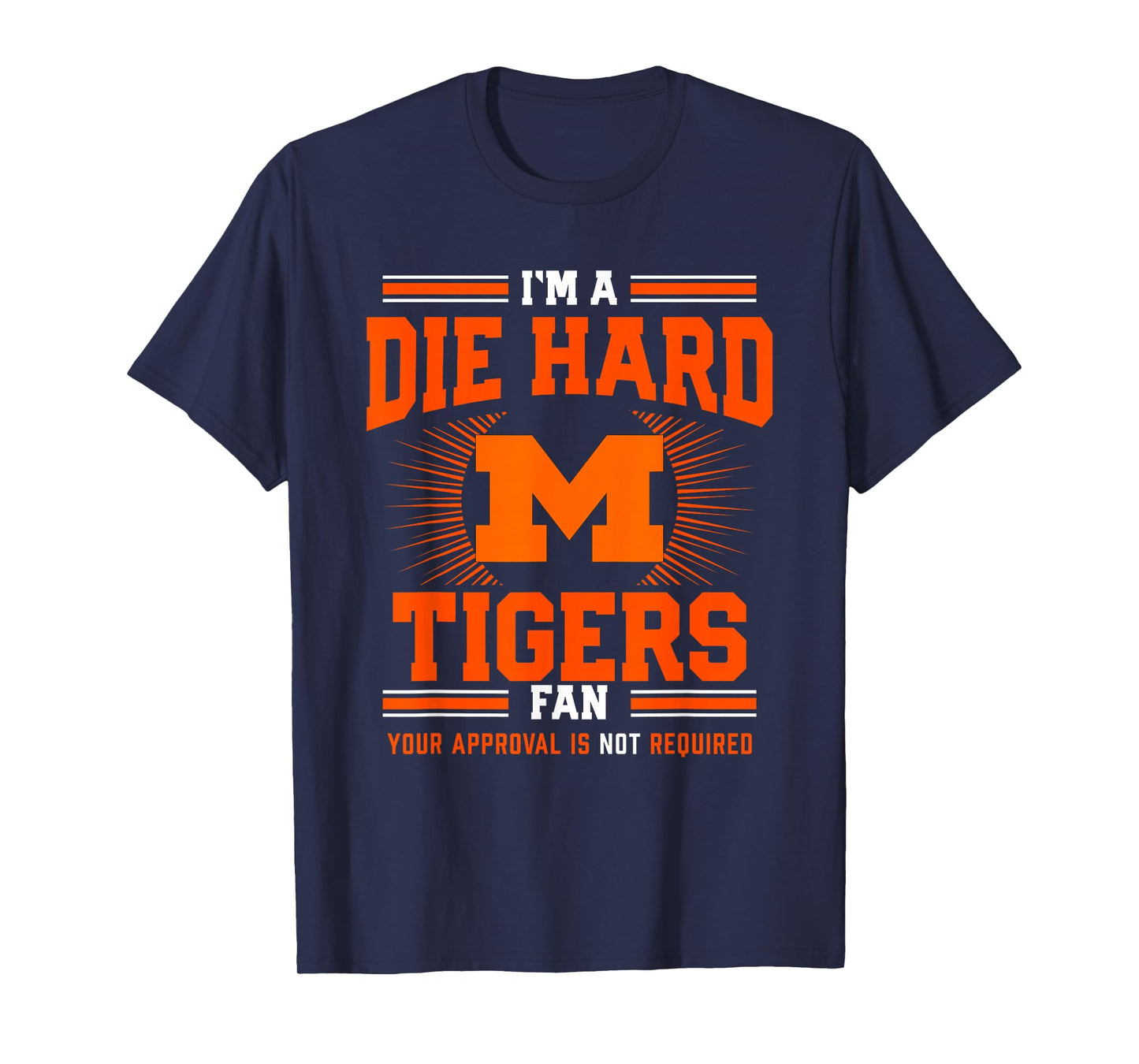 Massillon Tigers Logo Die Hard Fan HS T-Shirt