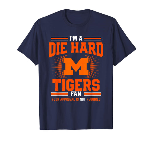 Massillon Tigers Logo Die Hard Fan HS T-Shirt