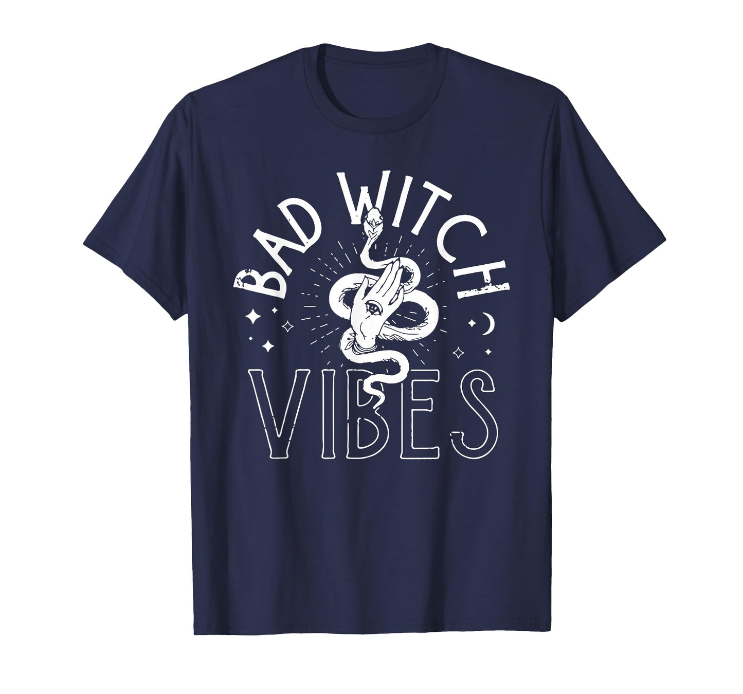 Funny Halloween Bad Witch Vibes T-Shirt