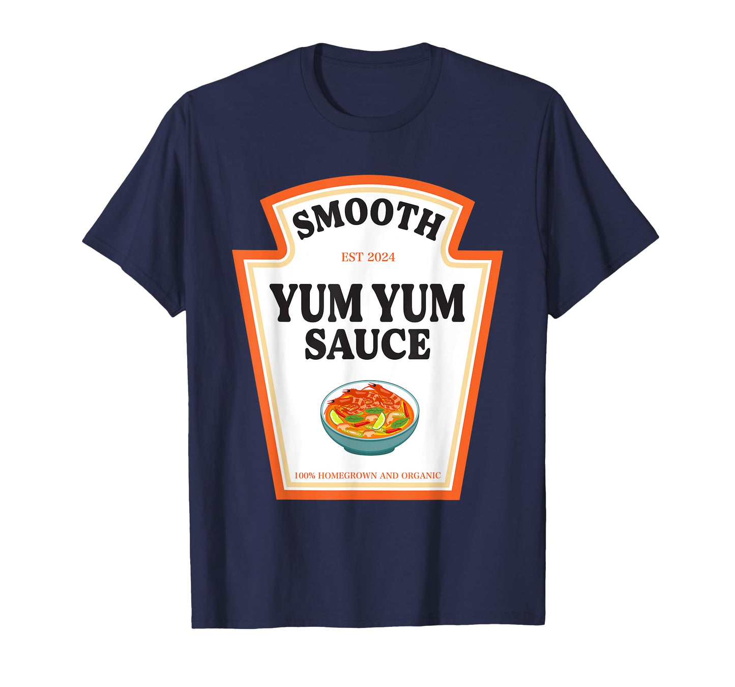 Smooth Yum Yum Sauce Condiment Costume Party Matching T-Shirt
