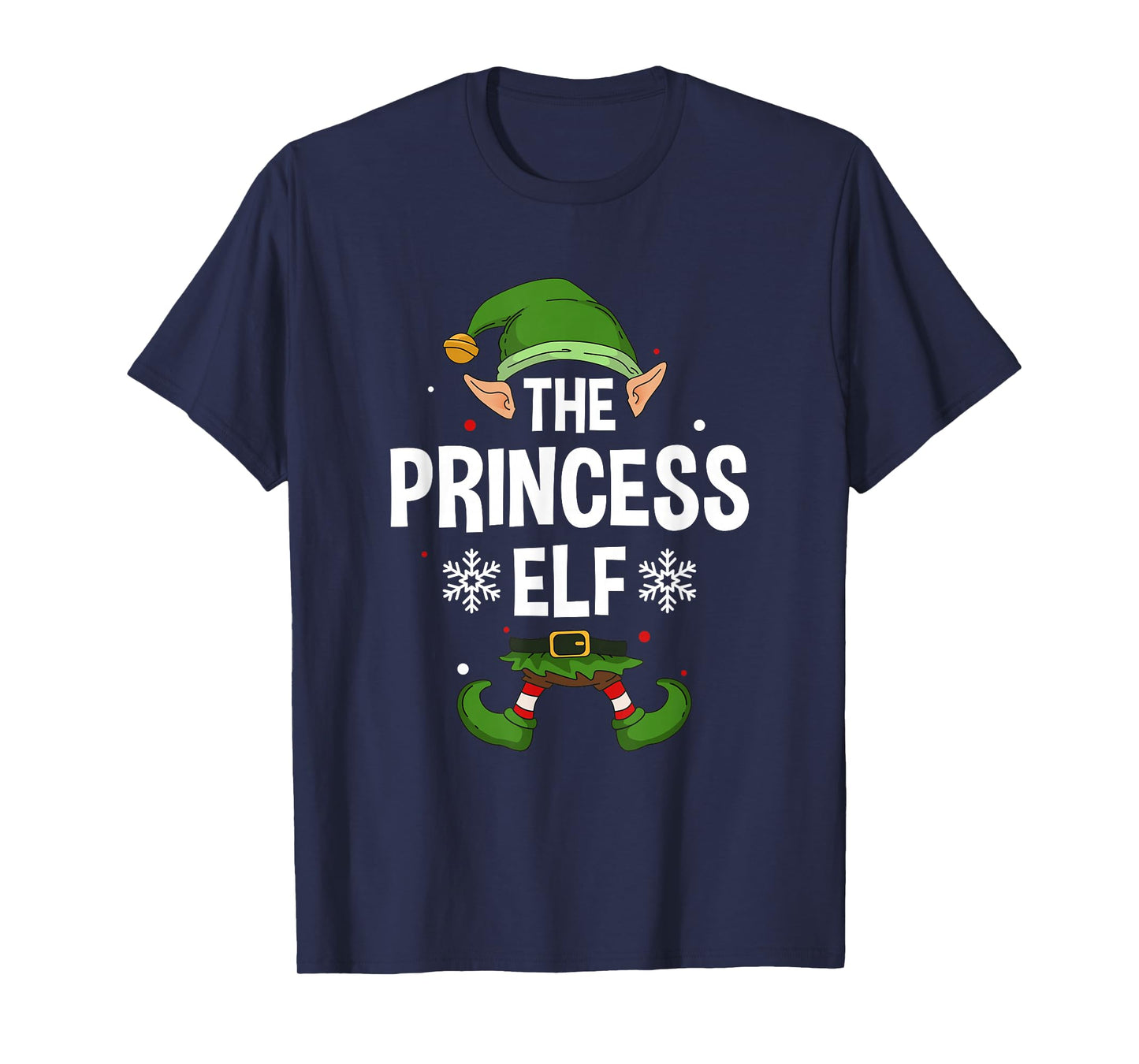 The Princess Elf Party Family Group Matching X-Mas Queen T-Shirt
