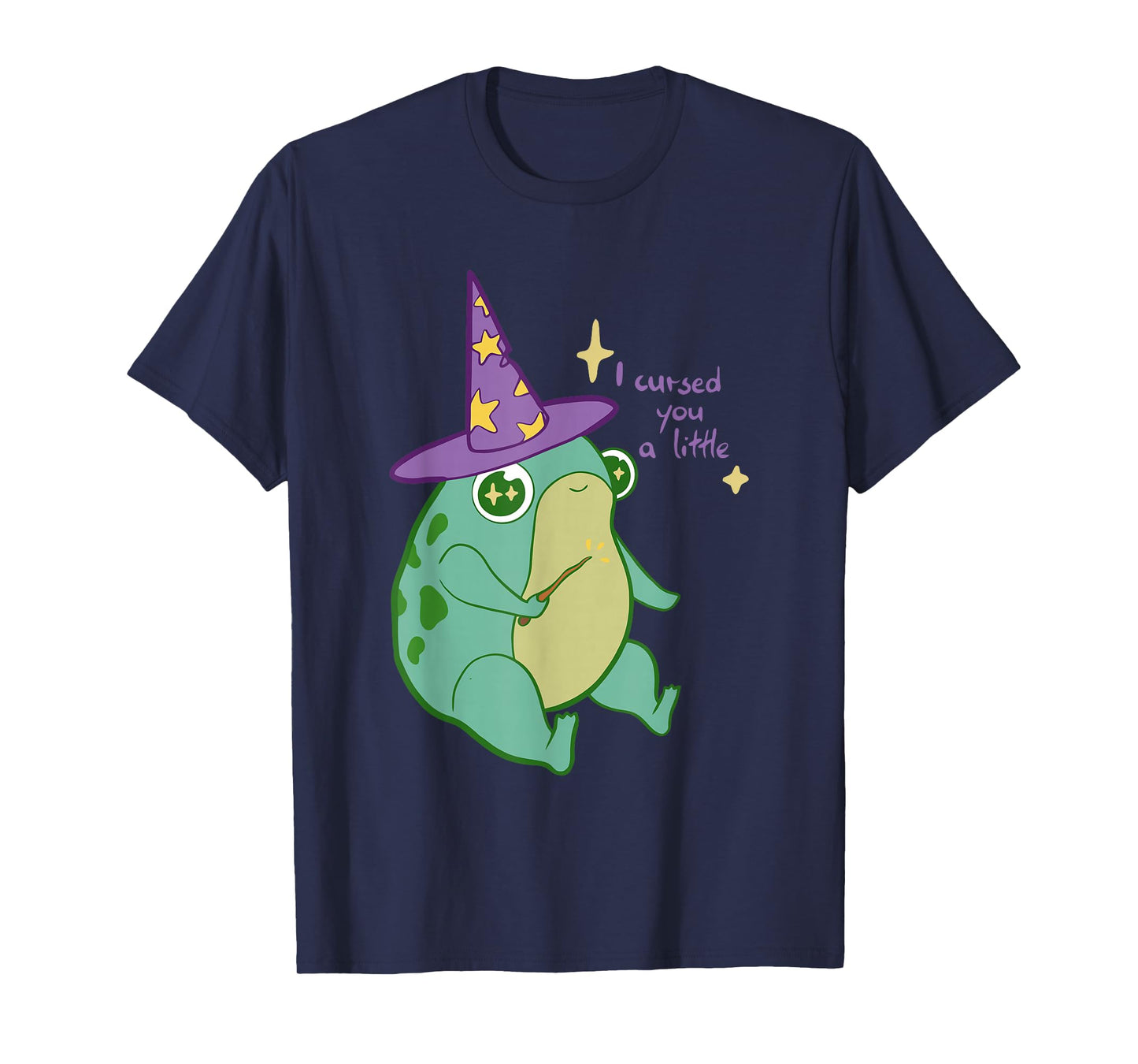 I Cursed You A Little Funny Frog Witch T-Shirt