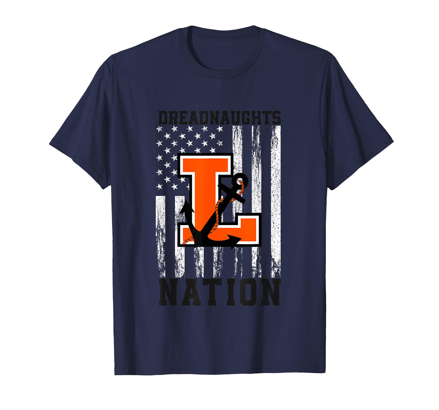 Lakeland Dreadnaughts Logo Nation HS T-Shirt