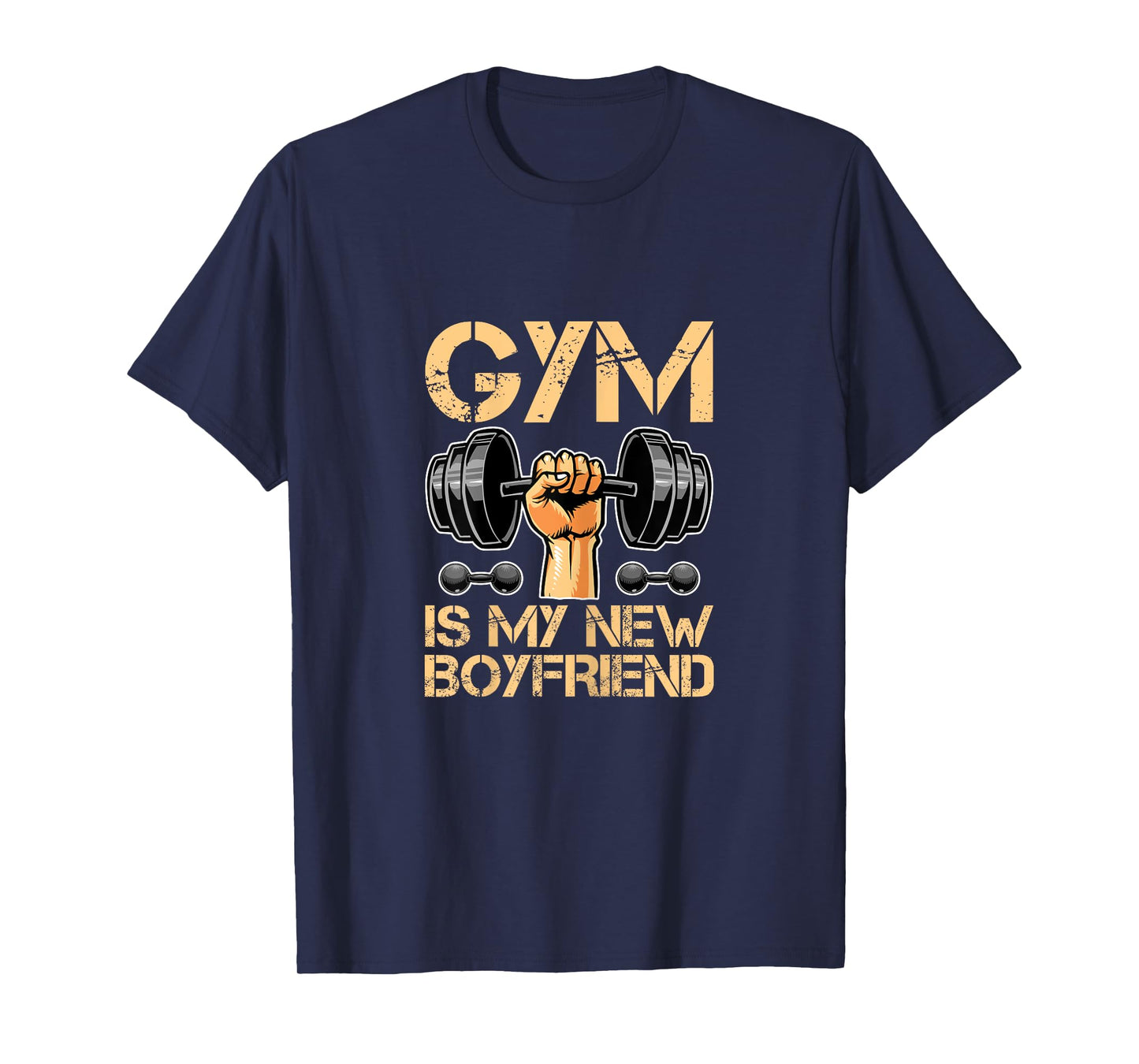 Gym Is My New Boyfriend Girl Bodybuilding Woman T-Shirt