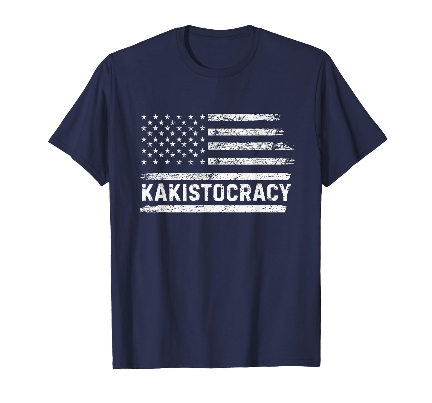 Kakistocracy American Flag - Vintage T-Shirt
