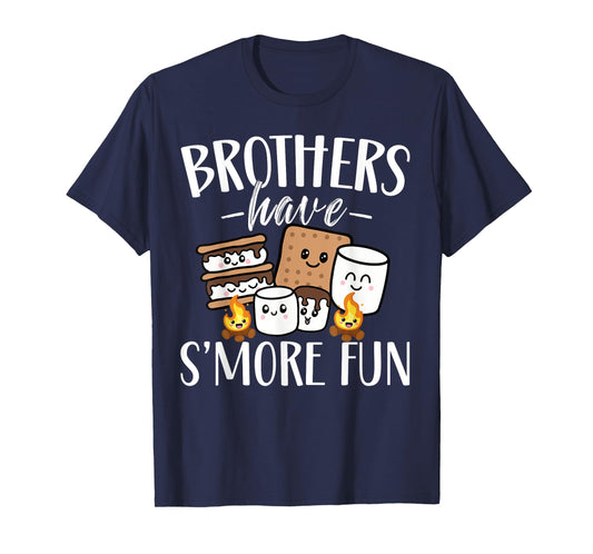 Brothers Have Smore Fun Funny Kawaii Smores Camping kids T-Shirt