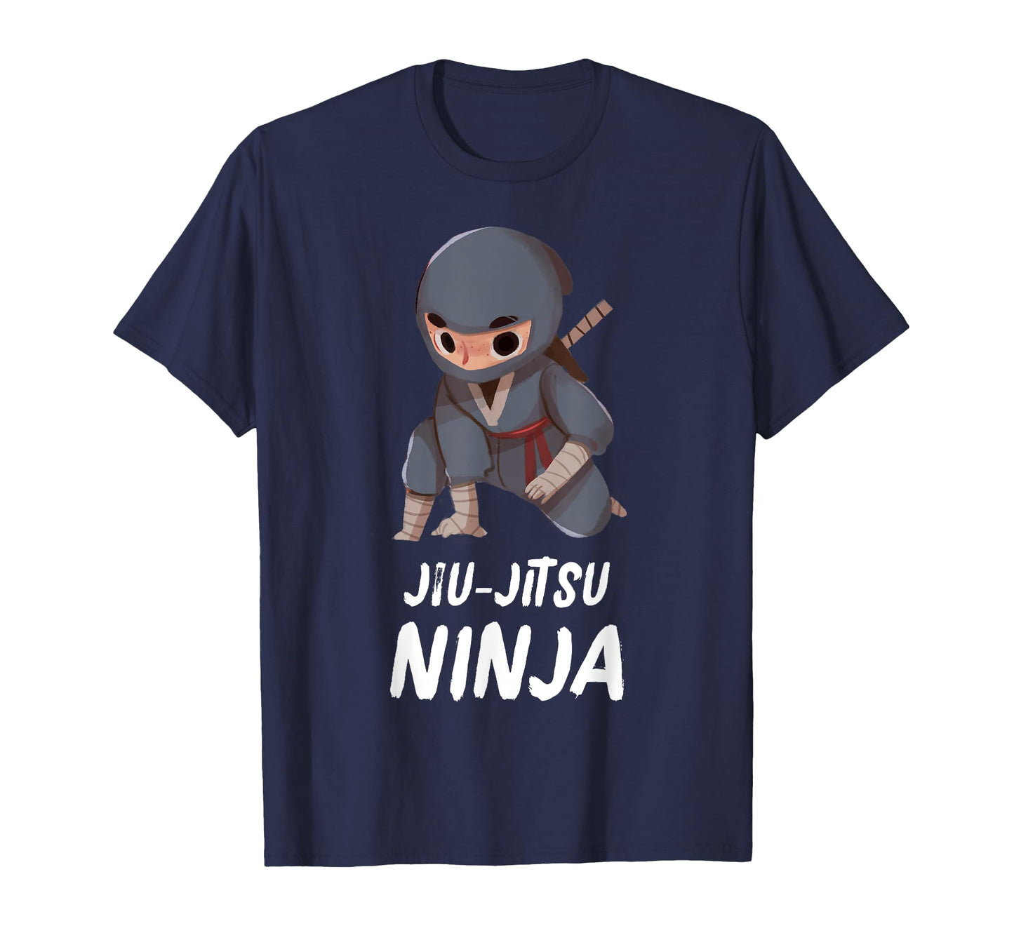 Jiu-Jitsu Ninja Boy Funny Martial Arts Sports T-Shirt